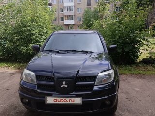 2004 Mitsubishi Airtrek Sport Gear I Рестайлинг, чёрный, 650000 рублей, вид 3