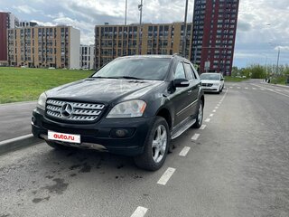 2007 Mercedes-Benz M-Класс 320 II (W164), чёрный, 1150000 рублей, вид 1