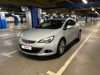 2012 Opel Astra GTC J Рестайлинг, серебристый, 930000 рублей, вид 1
