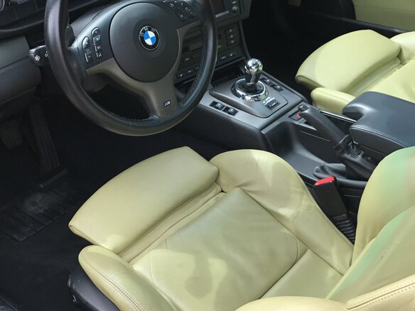 2002 BMW M3 III (E46), жёлтый - вид 13