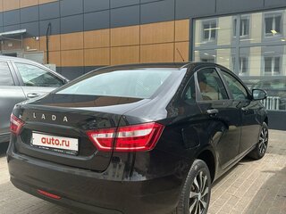 2019 Lada (ВАЗ) Vesta I, чёрный, 1100000 рублей, вид 3