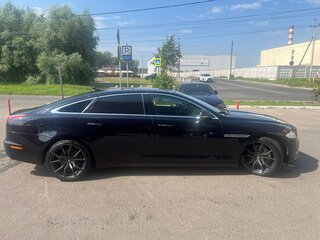 2013 Jaguar XJ Long IV (X351), синий, 1500000 рублей, вид 4