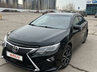 2017 Toyota Camry VII (XV50) Рестайлинг 2, чёрный, 2200000 рублей, вид 1