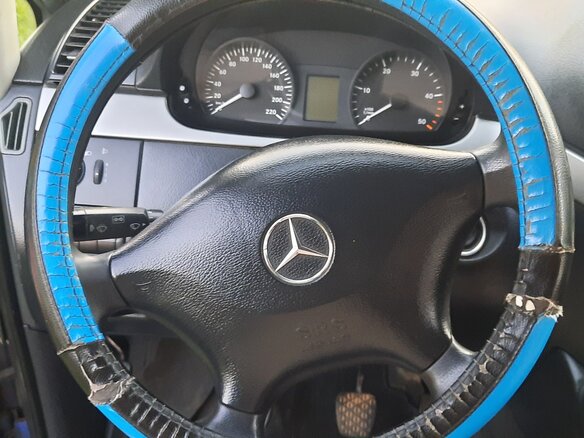 2012 Mercedes-Benz Vito 111 CDI L1 II (W639) Рестайлинг, синий - вид 26
