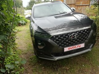 2020 Hyundai Santa Fe IV, серый, 3250000 рублей, вид 4