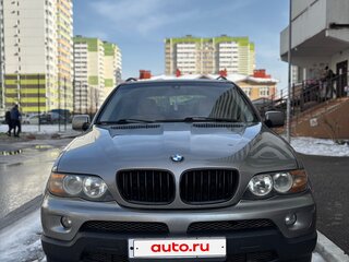 2003 BMW X5 3.0i I (E53) Рестайлинг, серый, 1200000 рублей, вид 1