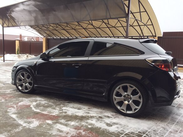 2008 Opel Astra OPC H, чёрный