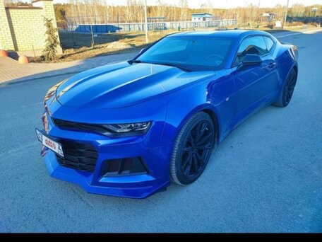 2020 Chevrolet Camaro VI Рестайлинг, синий, 3300000 рублей, вид 5