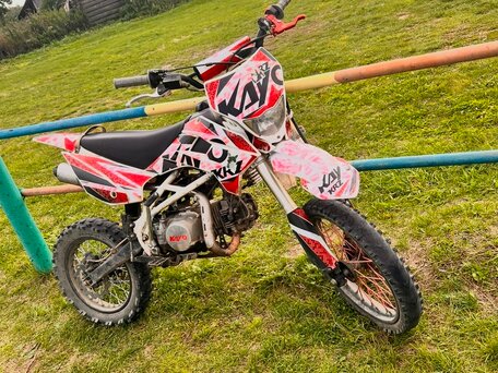 2021 Kayo Basic TT140EM, красный, 70000 рублей, вид 1