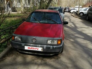 1991 Volkswagen Passat B3, пурпурный, 150000 рублей, вид 2