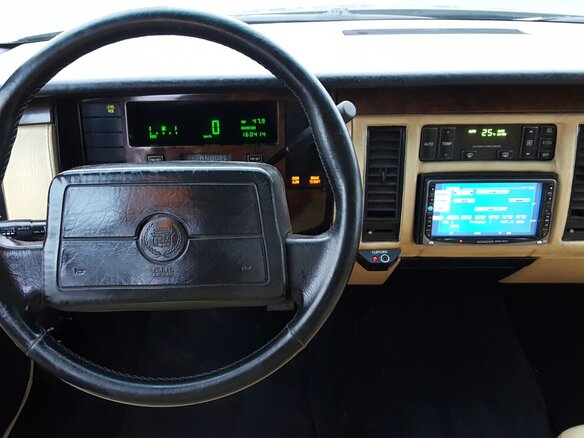 1993 Cadillac Fleetwood II, зелёный - вид 16