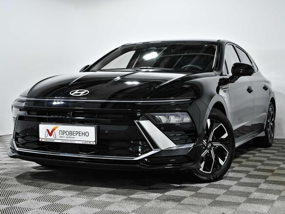 2023 Hyundai Sonata VIII (DN8) Рестайлинг, чёрный