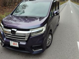 2019 Honda Stepwgn V Рестайлинг, фиолетовый, 2400000 рублей, вид 2