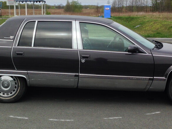 1995 Cadillac Fleetwood II, серый - вид 4