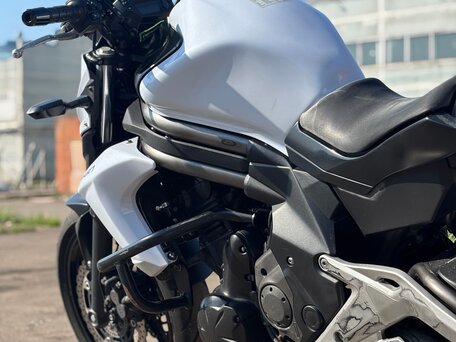 2012 Kawasaki ER-6N, белый, 450000 рублей, вид 3