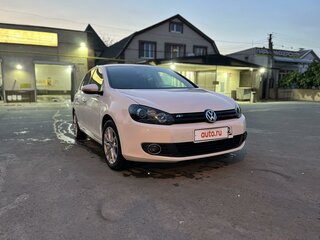 2012 Volkswagen Golf VI, белый, 1100000 рублей, вид 2