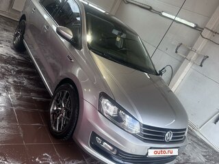 2019 Volkswagen Polo V Рестайлинг, серебристый, 1480000 рублей, вид 1