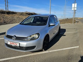 2009 Volkswagen Golf VI, серебристый, 825000 рублей, вид 3