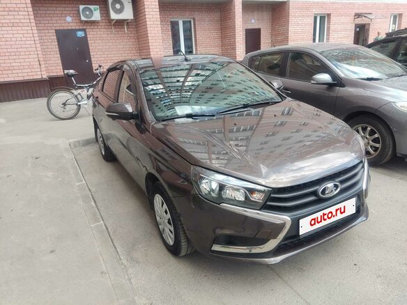 2020 Lada (ВАЗ) Vesta I, коричневый, 890000 рублей - вид 5