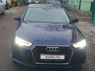 2019 Audi A4 V (B9), синий, 2450000 рублей, вид 2