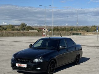 2015 Lada (ВАЗ) Priora I Рестайлинг, чёрный, 950000 рублей, вид 3