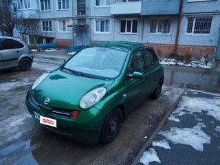2004 Nissan Micra III (K12), зелёный, 450000 рублей, вид 2