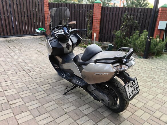 2013 BMW C 650 GT, коричневый, 500000 рублей - вид 2