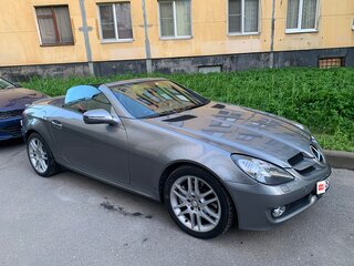 2008 Mercedes-Benz SLK-Класс 280 II (R171) Рестайлинг, серебристый, 3199000 рублей, вид 1