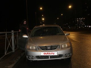 2005 Kia Cerato I, серебристый, 310000 рублей, вид 2