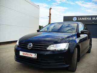 2016 Volkswagen Jetta VI Рестайлинг, чёрный, 1250000 рублей, вид 2