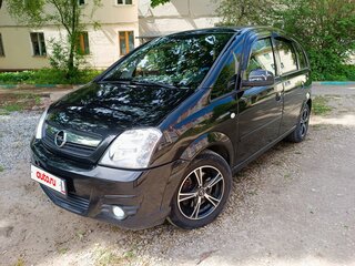 2008 Opel Meriva A Рестайлинг, чёрный, 449000 рублей, вид 1