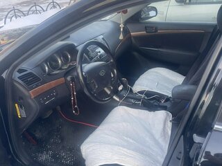 2008 Hyundai Sonata V (NF) Рестайлинг, чёрный, 830000 рублей, вид 3