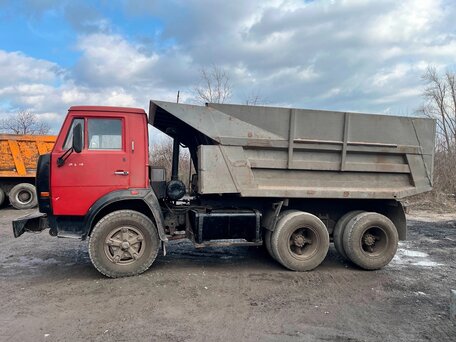 1987 КамАЗ 5511, красный, 550000 рублей, вид 1