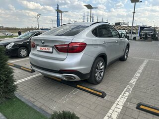 2015 BMW X6 30d II (F16), серебристый, 3900000 рублей, вид 3