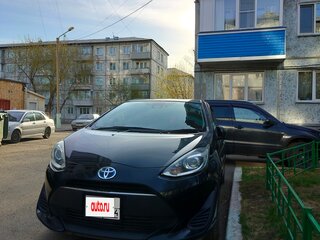 2018 Toyota Aqua I Рестайлинг 2, чёрный, 1200000 рублей, вид 2