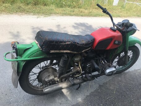1989 Урал M-72, зелёный, 25000 рублей, вид 1