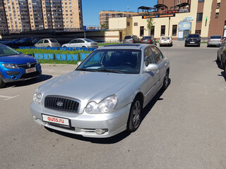 2002 Hyundai Sonata IV (EF) Рестайлинг, серый, 575555 рублей, вид 1