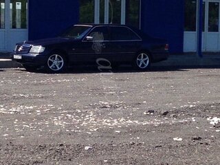 1997 Mercedes-Benz S-Класс 320 Long III (W140) Рестайлинг, синий, 1650000 рублей, вид 4