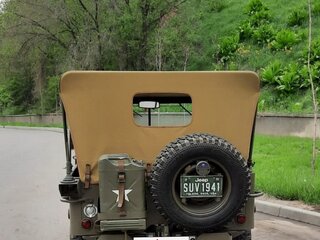 1942 Willys MB, зелёный, 6000000 рублей, вид 3