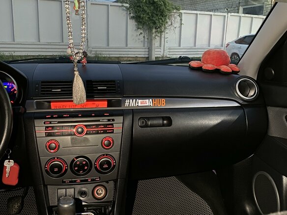 2007 Mazda 3 I (BK) Рестайлинг, красный, 720000 рублей - вид 15