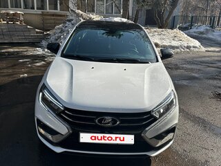 2025 Lada (ВАЗ) Vesta I Рестайлинг (NG), белый, 1450000 рублей, вид 3