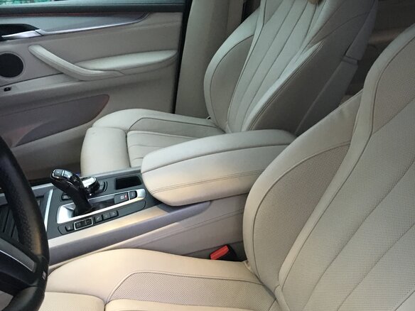 2014 BMW X5 M50d III (F15), белый, 4500000 рублей - вид 6