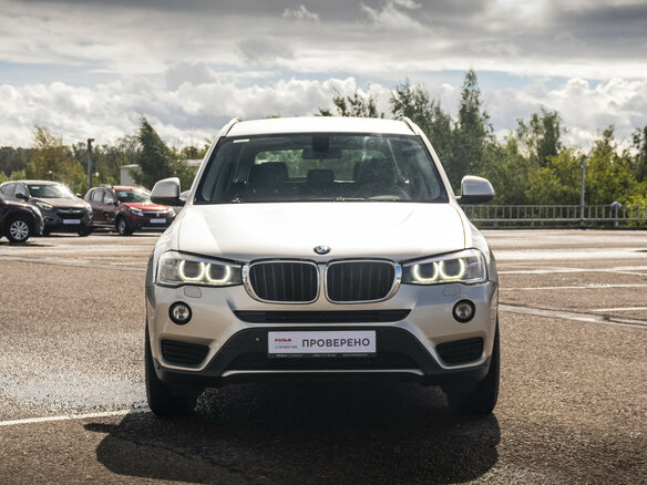 2014 BMW X3 20i xDrive II (F25) Рестайлинг, серый - вид 1