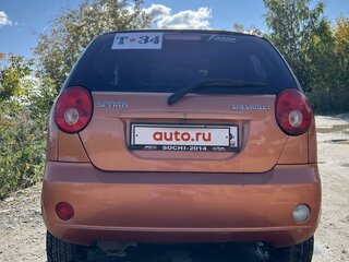 2007 Chevrolet Spark II, оранжевый, 349000 рублей, вид 4