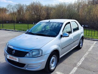 2013 Renault Logan I Рестайлинг, серый, 449000 рублей, вид 1