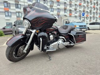 2007 Harley-Davidson Street Glide, чёрный, 900000 рублей, вид 1