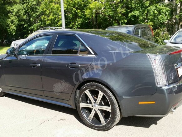 2012 Cadillac CTS II, серый - вид 4