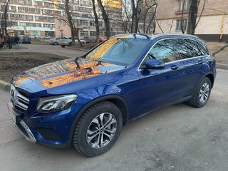 2018 Mercedes-Benz GLC 250 I (X253), синий, 3900000 рублей, вид 3