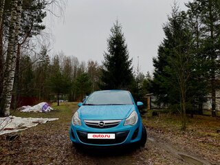 2011 Opel Corsa D Рестайлинг II, голубой, 420000 рублей, вид 3