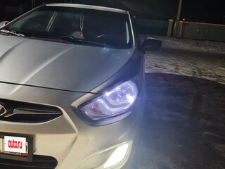 2012 Hyundai Solaris I, серый, 790000 рублей, вид 5